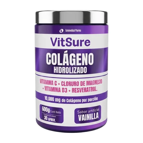 Tarro de VitSure Colágeno Hidrolizado 600 g