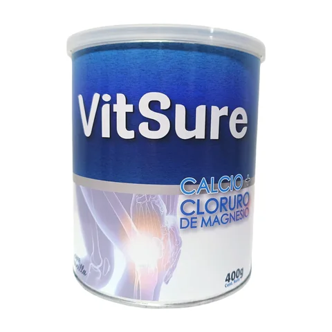 Tarro de VitSure Calcio + Cloruro de Magnesio 400 g