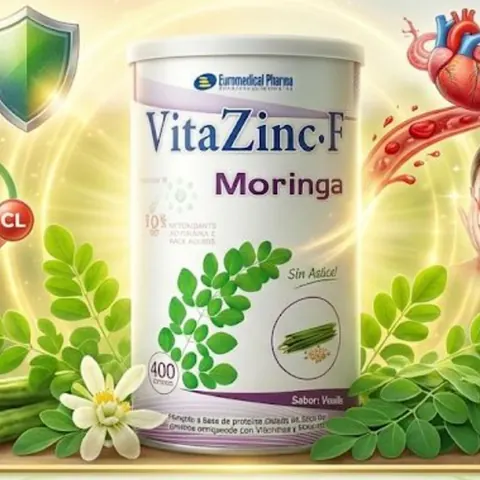 Tarro de VitaZinc-F Moringa 400 g