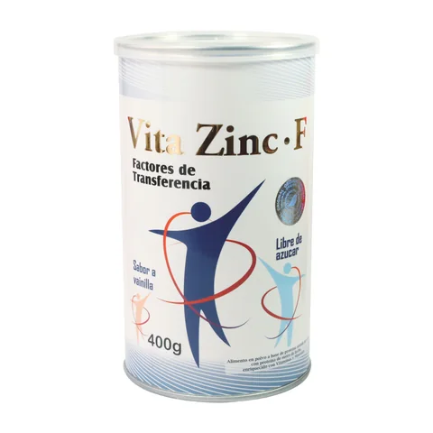 Tarro de VitaZinc-F Factores de Transferencia 400 g